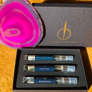 Description du coffret Help de Parfums du Bonheur