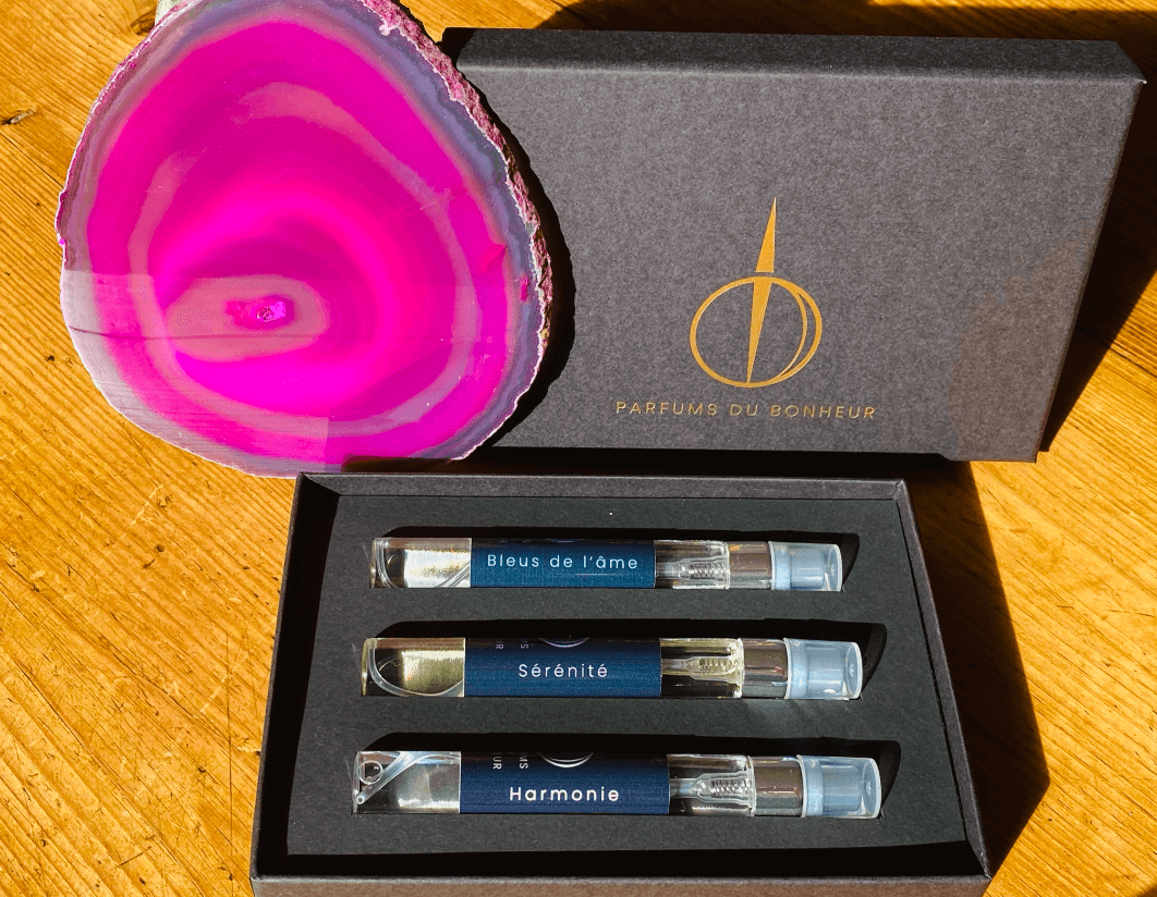 Description du coffret Help de Parfums du Bonheur